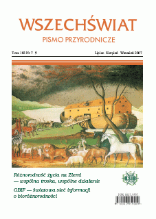 Wszechświat 7-8-9 2007 Okładka